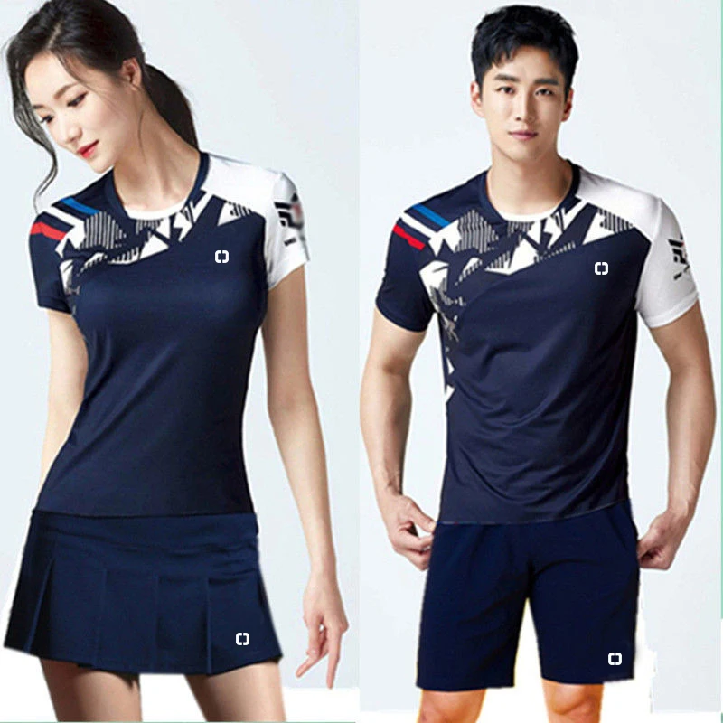 

Running shirt Tennis shirt golf shirt polo shirt Badminton shirt Table tennis clothes sweat suit men and women Sports skirt