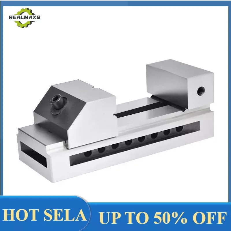 QKG38 QKG50 Lathe Vice Tool Steel Vise Bench Clamp For Milling Bench Drill Press Stand Lathe Mini Tools EDM Surface Grinder 2