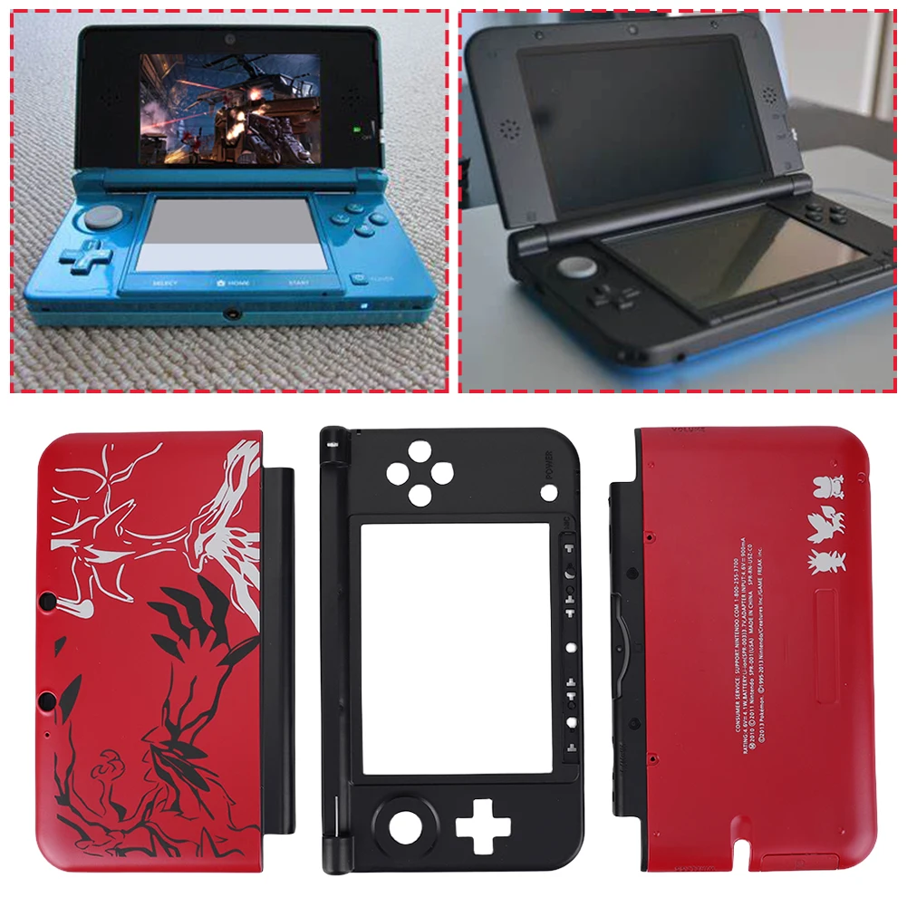 Top Bottom Front Back Housing Shell Case Cover Replacement