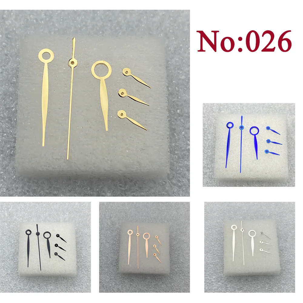 Watch accessories Watch Hands Adapt to 391007 series 7750 movement hands A Set of Six Needles, Up to Five Colors Watch Accessories