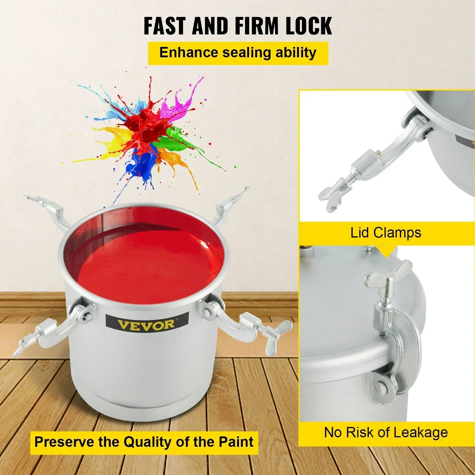 Paint Sprayer Tank 10L 2.5 Gallon for Home Exteriors Commercial Painting