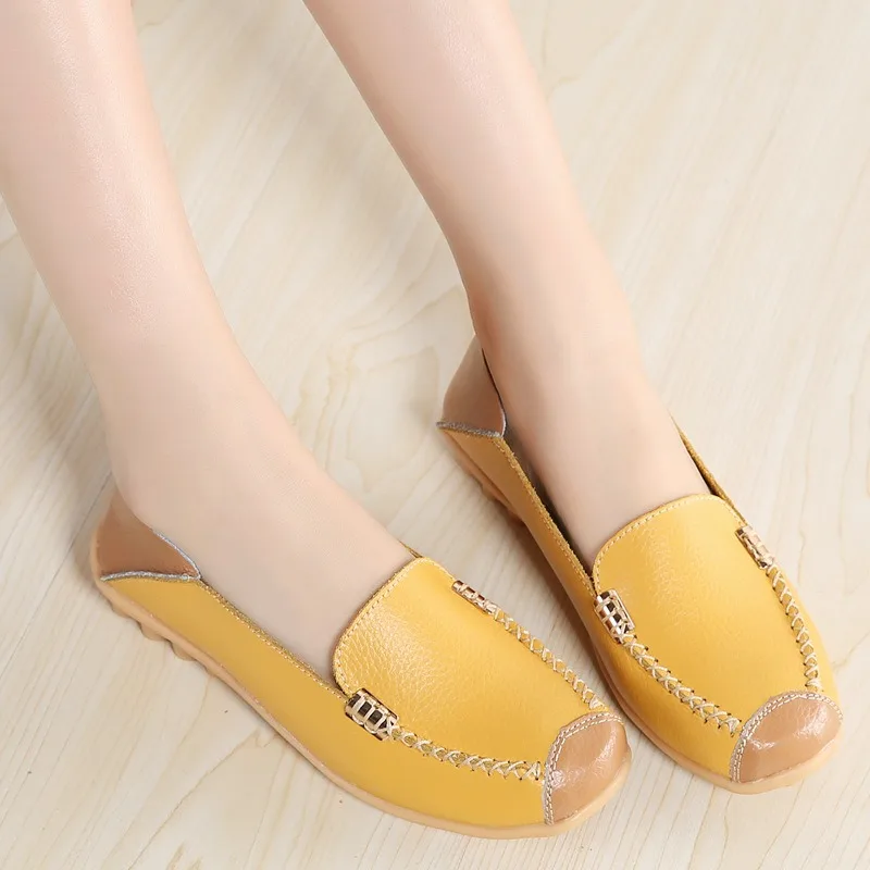 Women's Casual Shoes Slip On Loafers For Sound Flats Shoes Bottom Non Slip Sandal Flat Shoes For Maternity Shoes