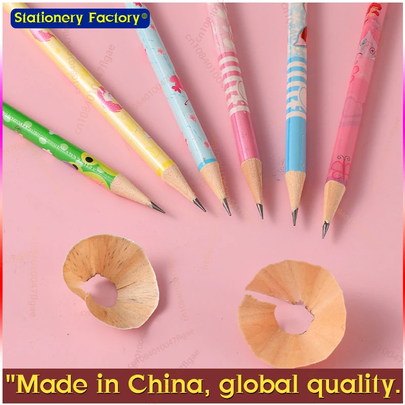 20pcs/50pcs Cute Cartoon HB Pencils With Eraser Tip, Pencils For Writing Drawing Sketching Stationery Prize Gift For Kids - 3
