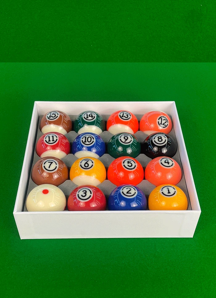 CHC16 チャコボールセット 20個 ブラック Chinese Billiards Black Eight Crystal Ball 16 Color Ball