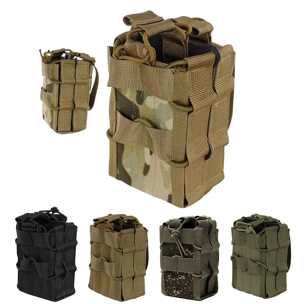

Single Double Molle Magazine Pouch Versatile Tactical Hunting Magazine Bag Large Capacity Waist Mag Holder M4 M14 M16 AR15 G36