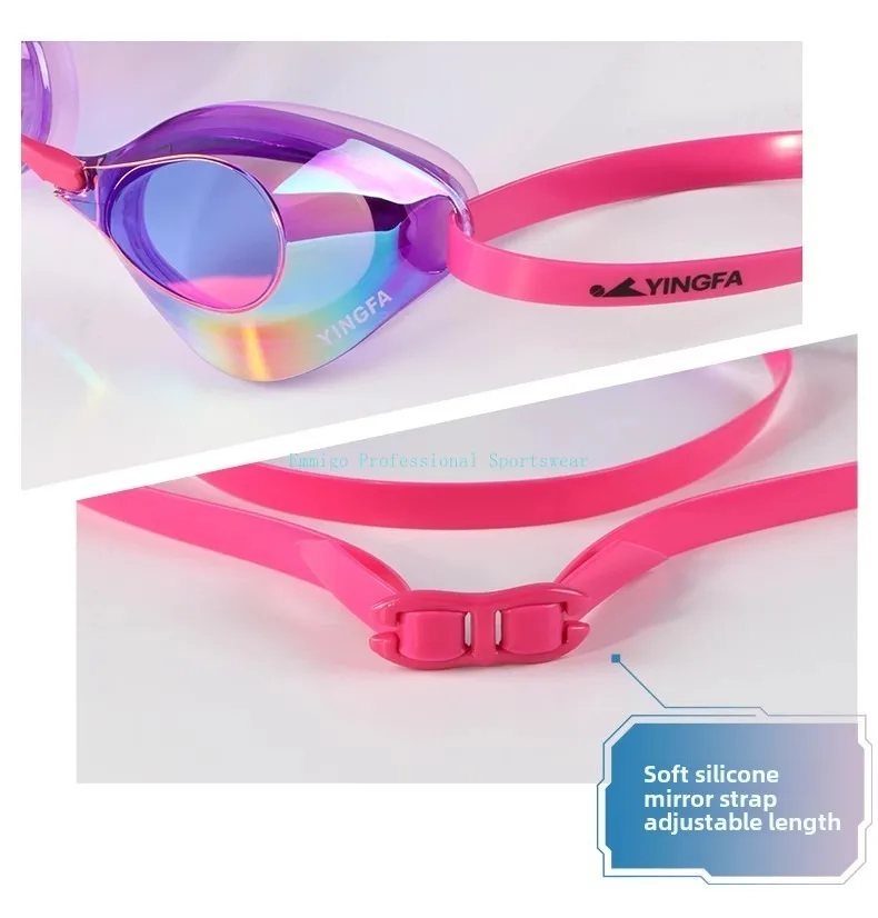 High-Quality Swimming Goggles For Competition Waterproof Professional Uv Protection Hd Anti-Fog Adjustable Swimming Goggles