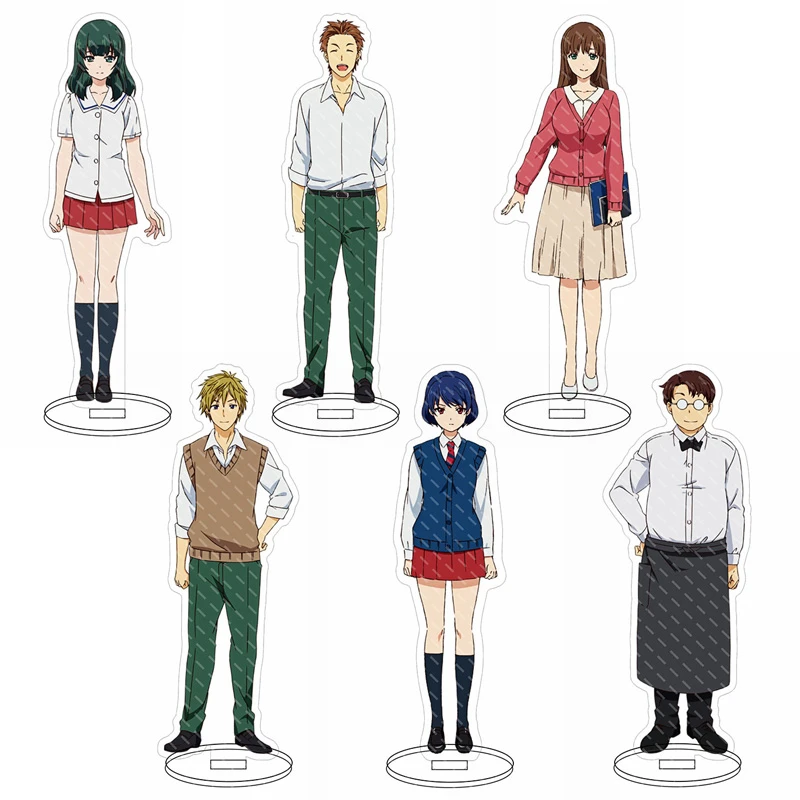 Japanese Anime Domestic Lover Stand Domestic Girlfriend Natsuo Fujii Tachibana  Rui Hina Tachibana Acrylic Figure Standing Model|Key Chains| - AliExpress