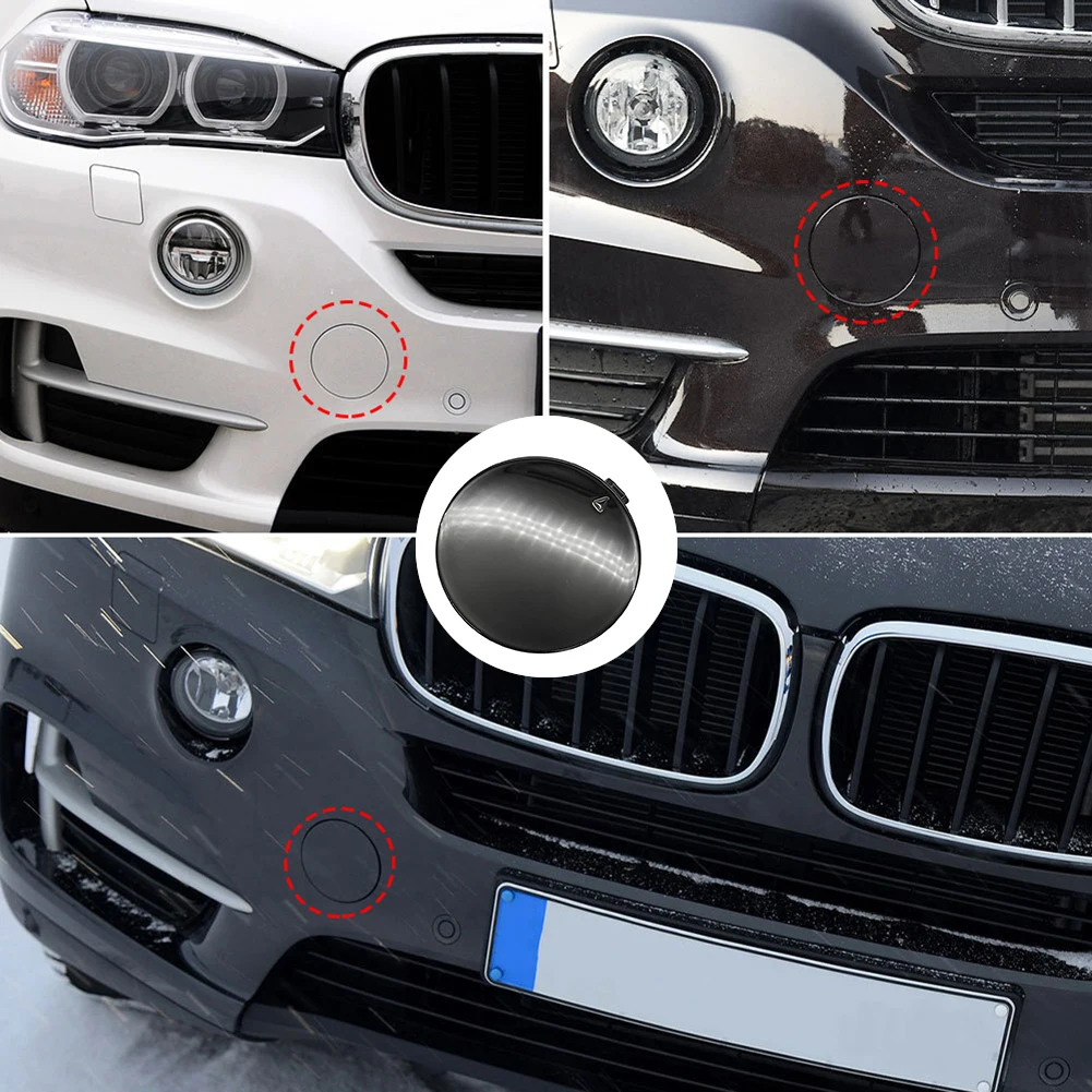 BMW X5 F15용 전면 견인 후크 커버 2014 2018 완벽한 핏을 위한 정확한 치수와 견고한 플라스틱 소재