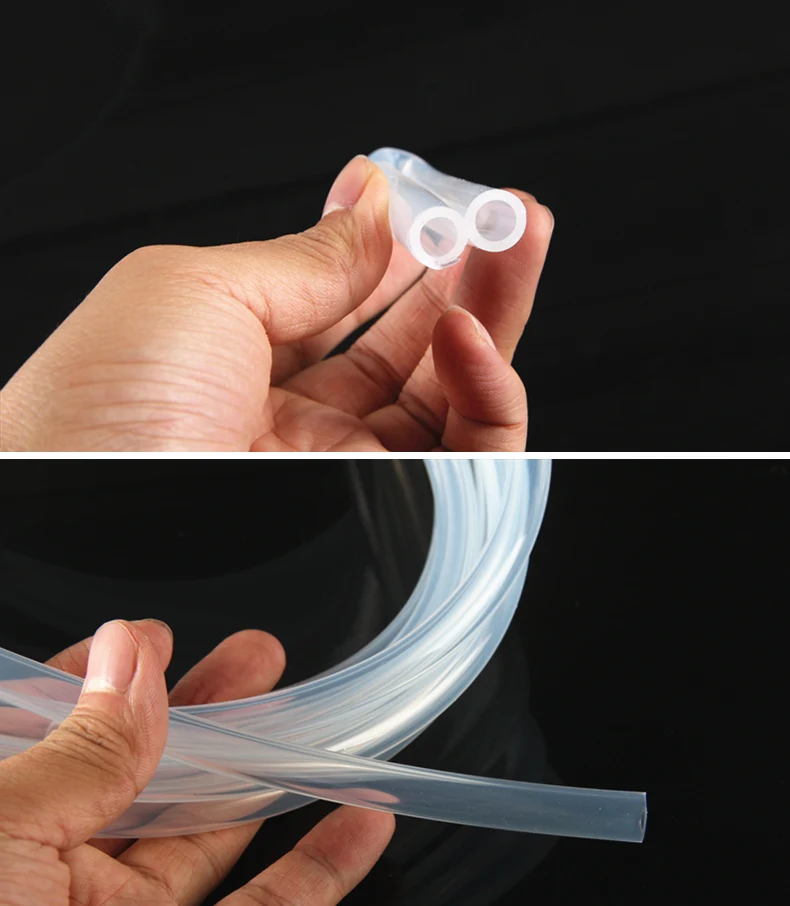 

1M Flexible Soft Thin Rubber Hose Pipe Translucent Hose Silicone Tube Beer Water Air Pump Hose Pipe 1/2/3/4/5/6/7/8/9/10/12/25mm