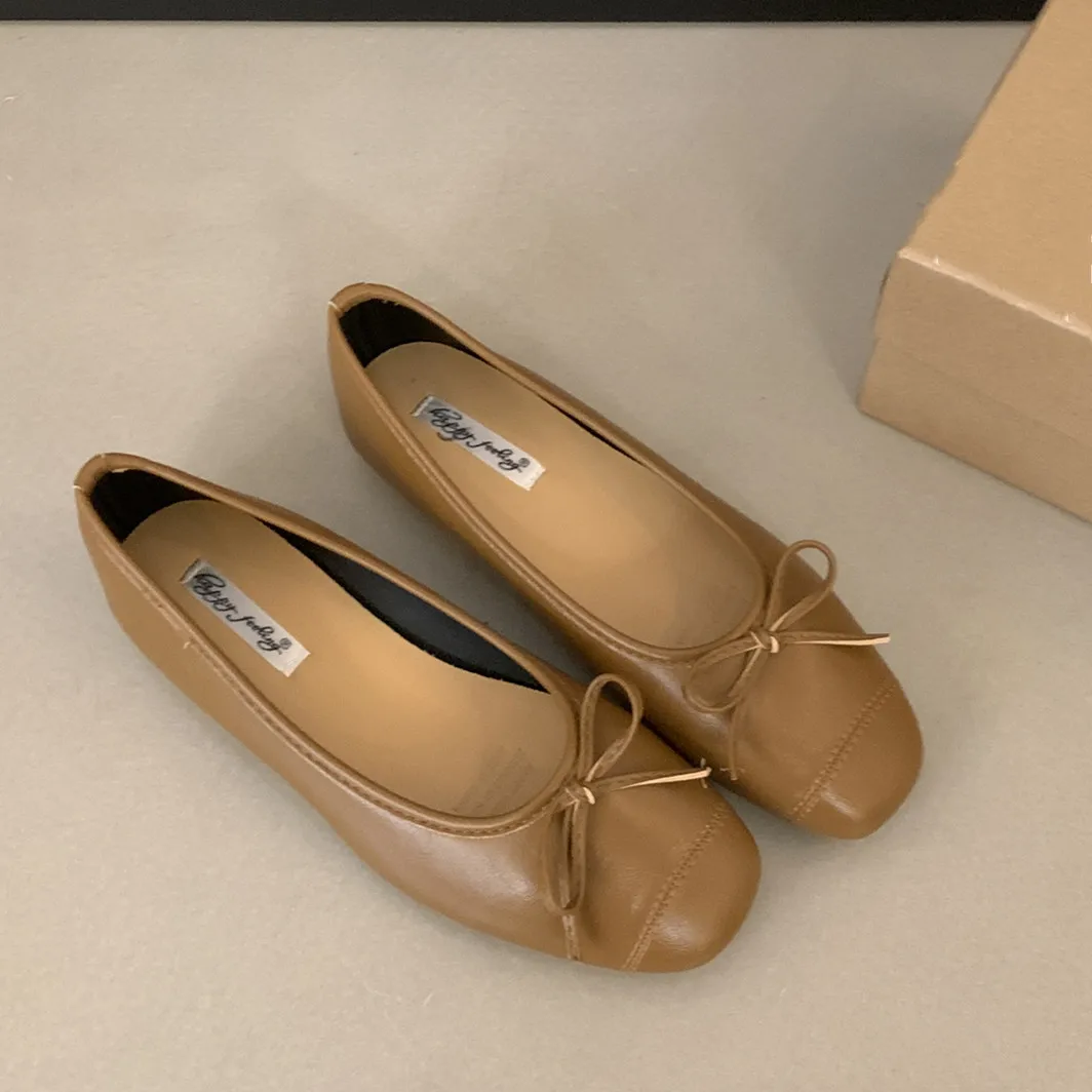 FUNKYMONKEY Zapatos Planos De Ballet Suaves Y Cómodos Para Mujer