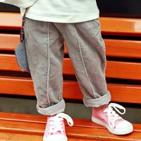 Children Pants corduroy Kids Winter Autumn Clothes Girls Trousers for baby boys harem pants toddlers thick warm fleece good 5