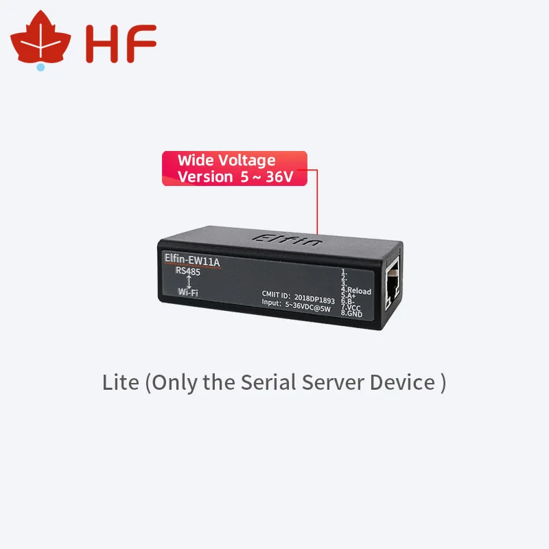 รูปสินค้า อุปกรณ์แปลง RS485 เป็น WiFi สำหรับ IoT
