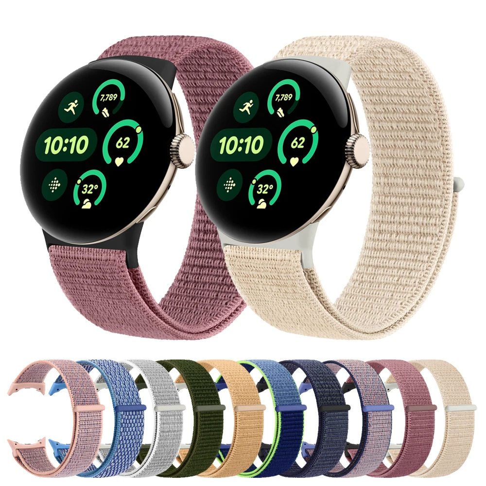 Adjustable Nylon Solo Loop Watchband Bracelet - Universal Fit