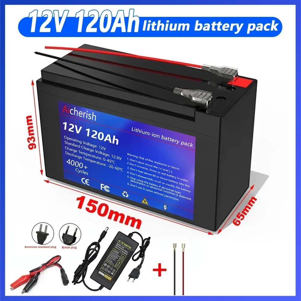 Фотоаккумулятор 12V 3S4P 120ah, для замены электромобиля на солнечной энергии, литий-ионный аккумулятор