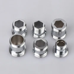 1PC Faucet Adapter M16 M18 M20 M21 M22 M24 Thread Transfer Thread Brass Connector Bathroom Kitchen Faucet Spout Accessories