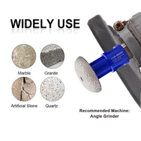 SHDIATOadvocate-Mèches de fraisage diamant, Gravure, Polissage, Terrazzo, Granit, Marbre, Coutertop, Quartz, Bord saillant, Filetage M14, 1Pc 5