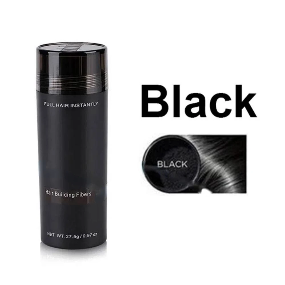 27.5g Hair Building Fiber Natural Keratin Styling Powder Loss Bald Fibre Pack Building Hairline Optimizer Dense Hair Growth