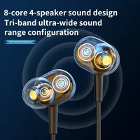 Wireless In Ear Headphones Playback Neckband Earphone Bluetooth Bass Headset Sports Waterproof Earplugs Can Be As Power Bank - Image 4