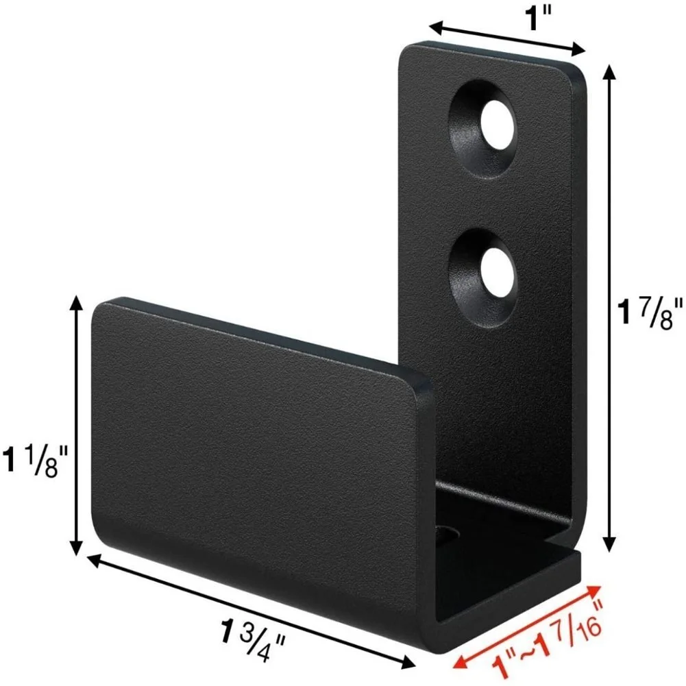 Adjustable Sliding Door Floor Guide Bottom Barn Door Guide Roller Decor Hardware Wall Mount Guides Slotted Swing Stop Sliding Barn Door Guide