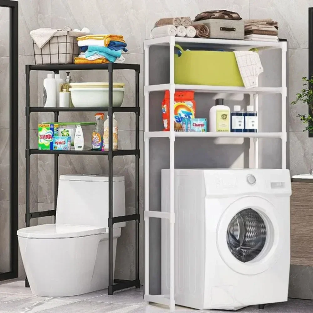 Étagère de Rangement au-dessus des Toilettes – Support Mural Multifonction Gain de Place 1