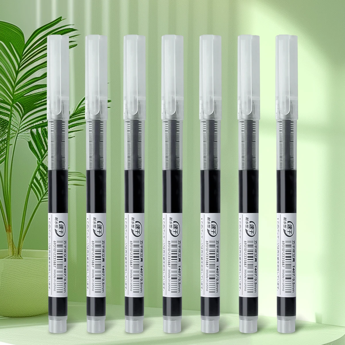 Simple and advanced direct liquid neutral pen Smooth writing high quality ink office signature pen for school and office use 5