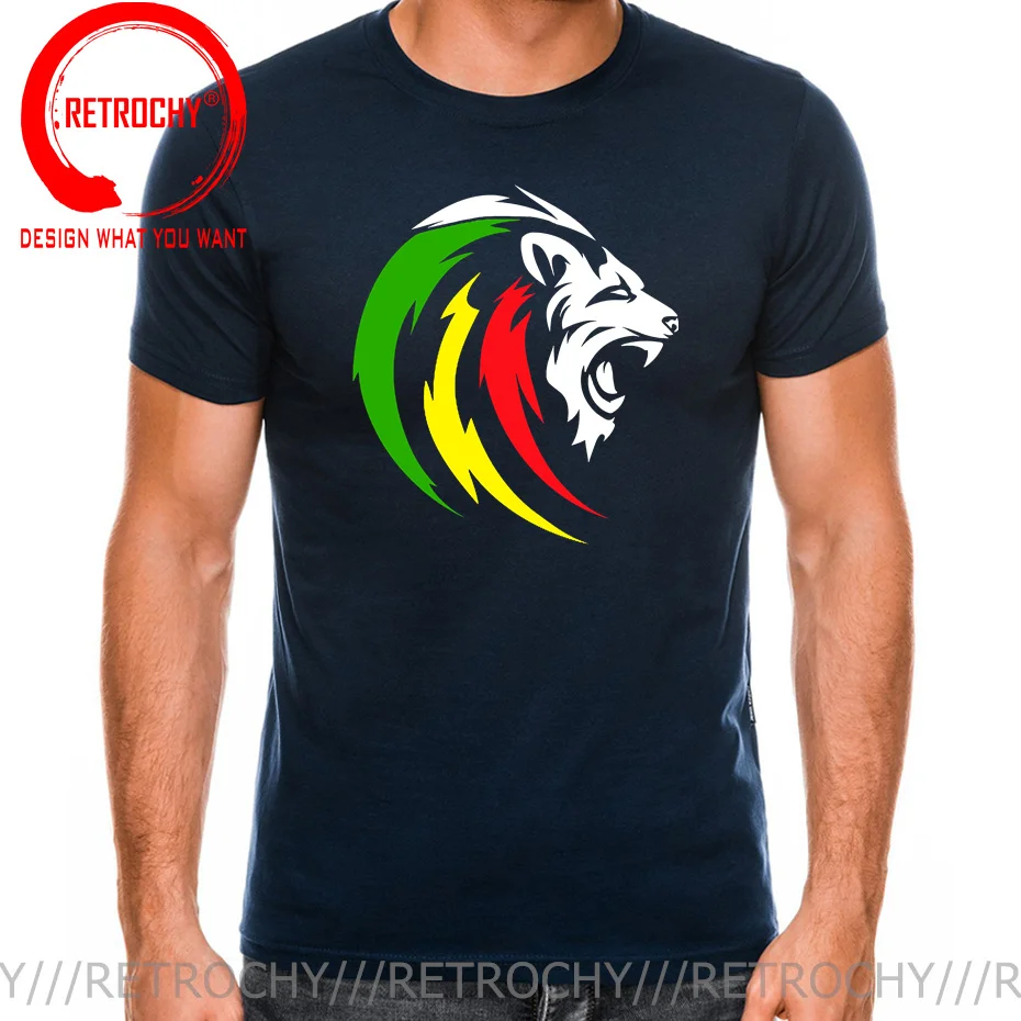 Mens Tshirt Tee Shirt Homme Lion 2025 Men's Summer Cotton Short