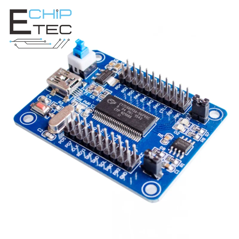 

1PCS EZ-USB FX2LP CY7C68013A USB Logic Analyzer Core Board Development Board