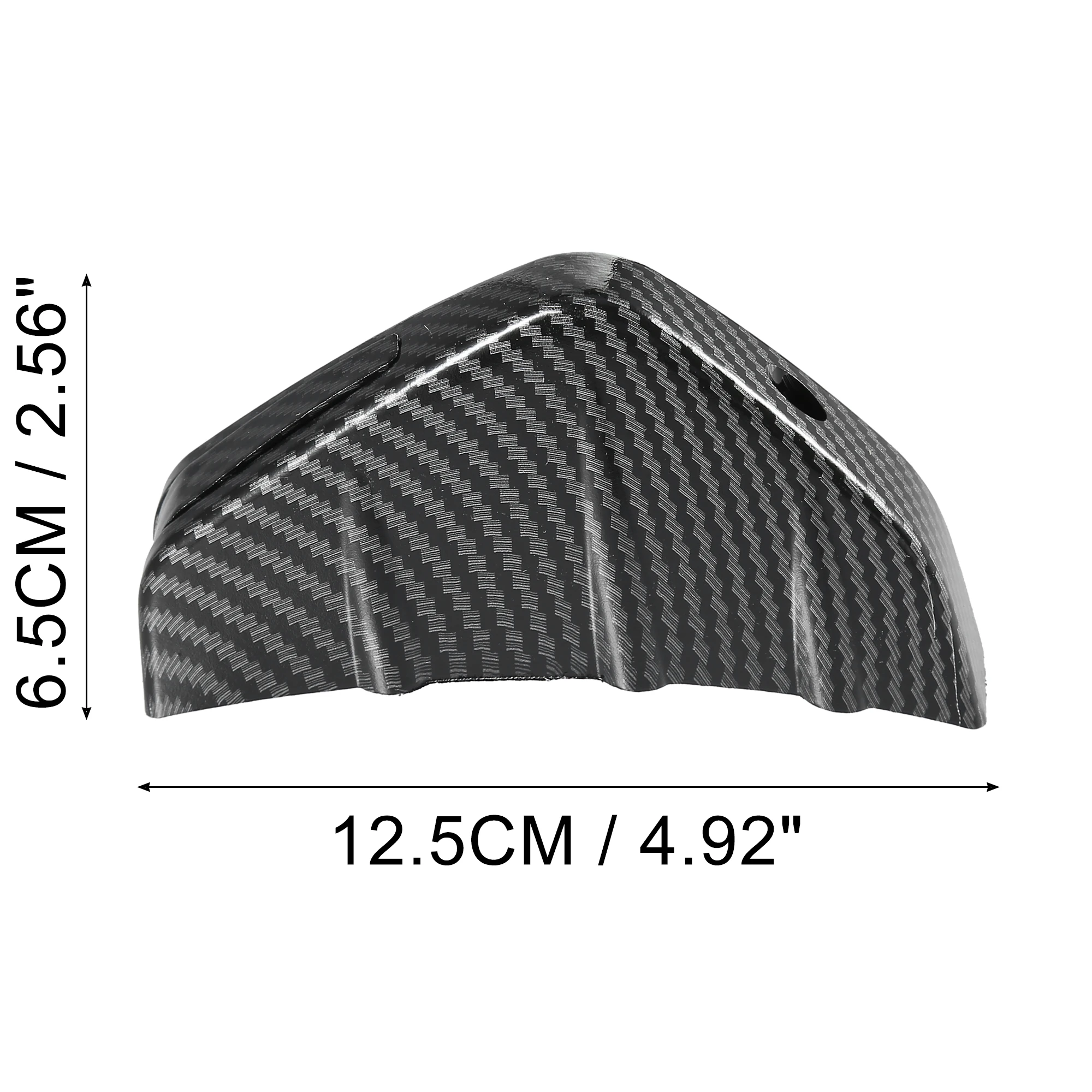 Uxcell 4 stücke auto diffusor universal hai fin spoiler heck spoiler flügel diffusor trim stoßstange lippen dekoration für auto fahrzeug – Detail 12