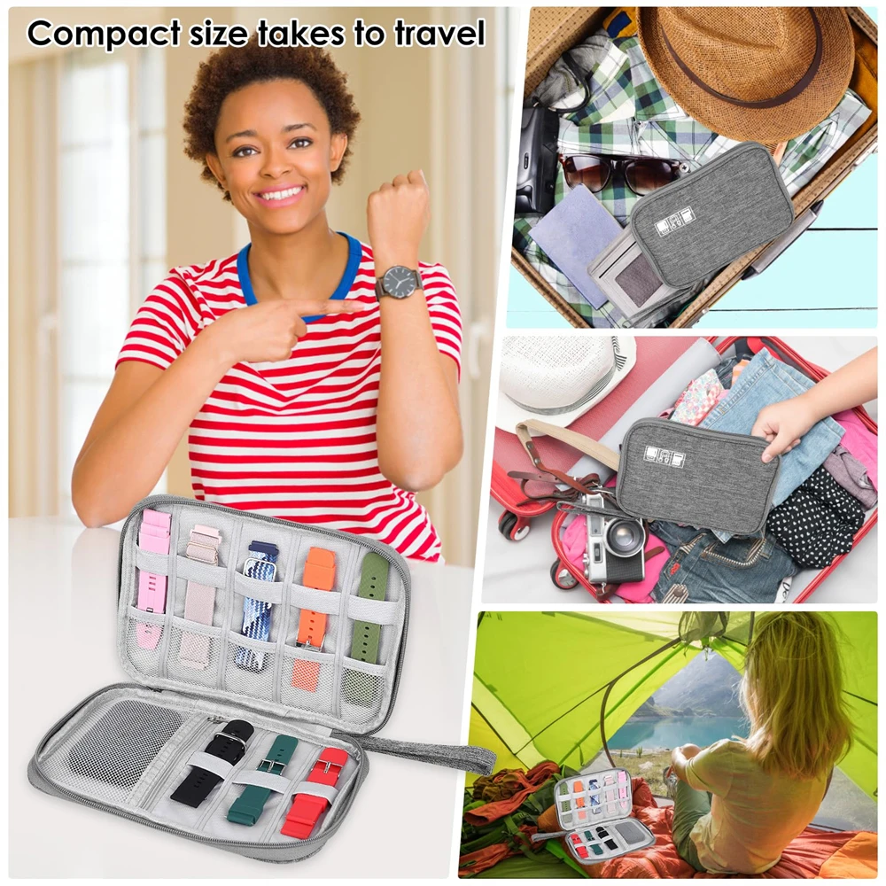 Premium Watchband Storage Case – Travel Organizer