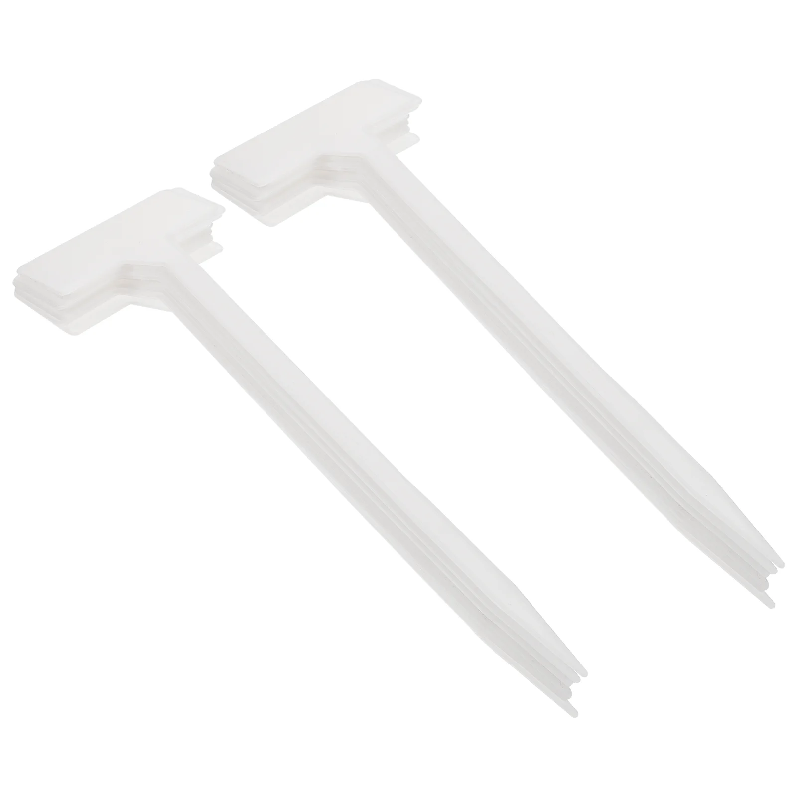 

10 Pcs Plant Label Greenhouse Marker Waterproof Garden Markers Labels Nursery Tag Vegan T-Type Plastic