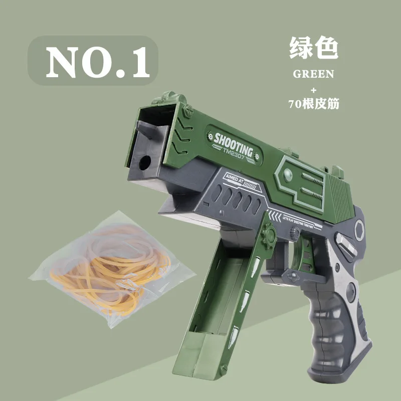 

Rubber Band Pistol Toy Handgun Launcher Shooting Model for Adults Boys Birthday Gifts Outdoor Games Toy Gun Boy Gift Foldable