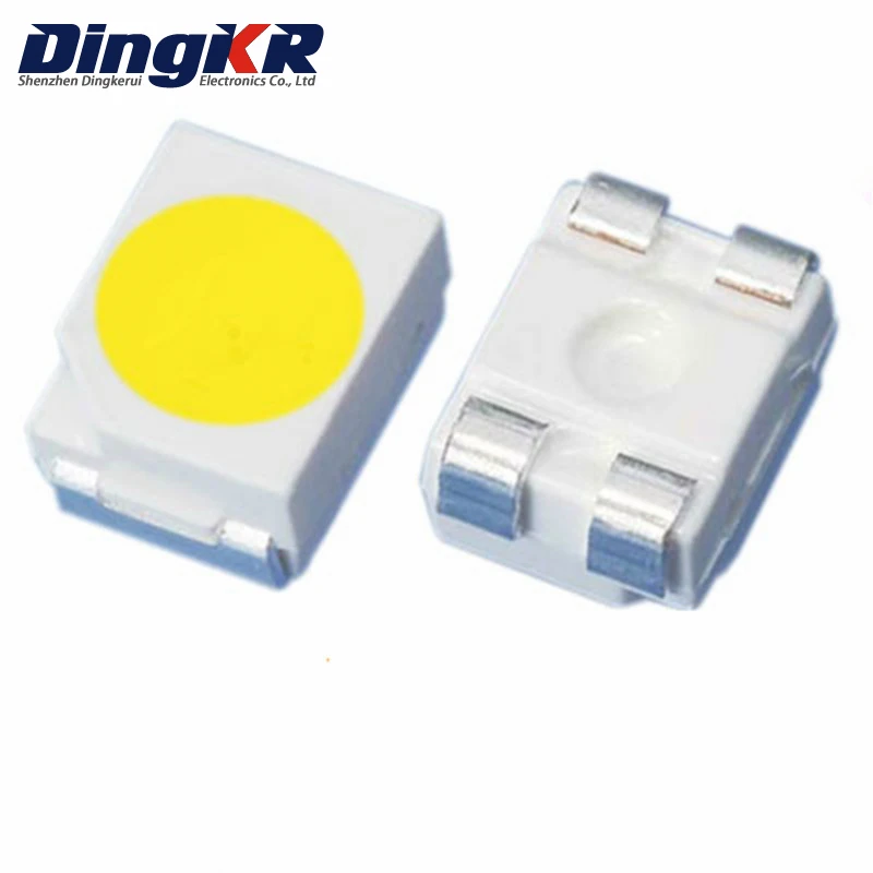 

100 шт. SMD LED 1210 3528 диодов, цвет RGB, розовый, UV, белый, красный, желтый, зеленый, синий, оранжевый, 3,5*2,8*1,9 мм