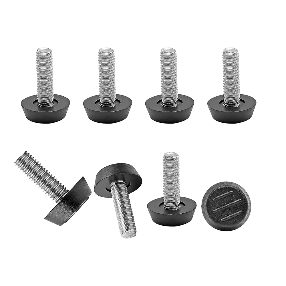 Heavy Duty Adjustable Rust-Resistant Furniture & Cabinet Leveling Feet