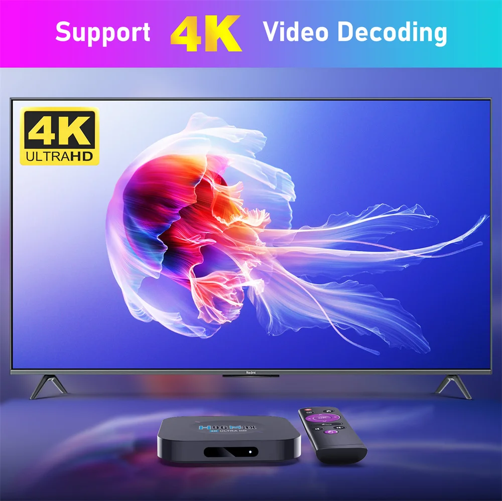 Android 11 TV box H96 MAX M5 2GB 16GB 4K Smart TVbox 2.4G Wifi 3D Media Player 1