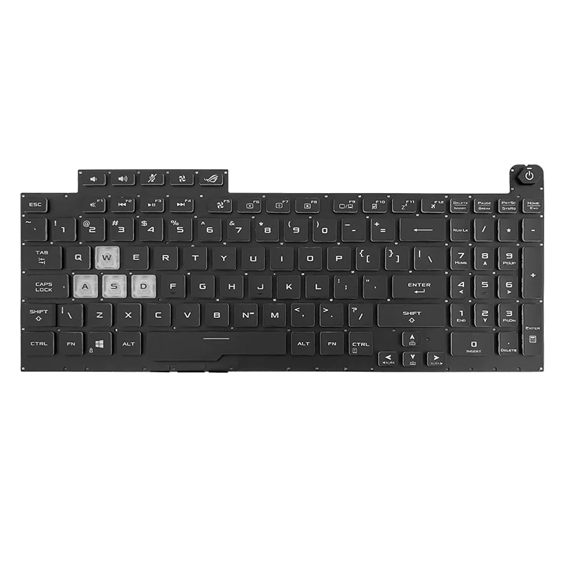 New Laptop Keyboard For ASUS ROG 3 4PLUS G731 G732 G GU S7D G712L G712V