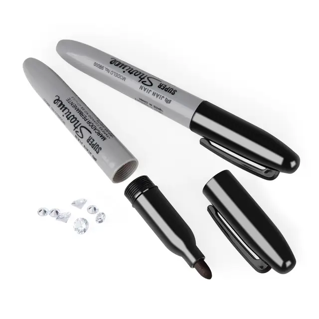 Durable Diversion Safe Marker Pen - Discreet Hidden Storage for Small Valuables - Perfect Fun Gift for Home & Dorm Decor 1