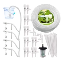 Garden Drip Irrigation Kit with Regulating Valve Potted Plant Watering Device 4/7mm Hose Watering Saving Micro Dripper Greenhous 1