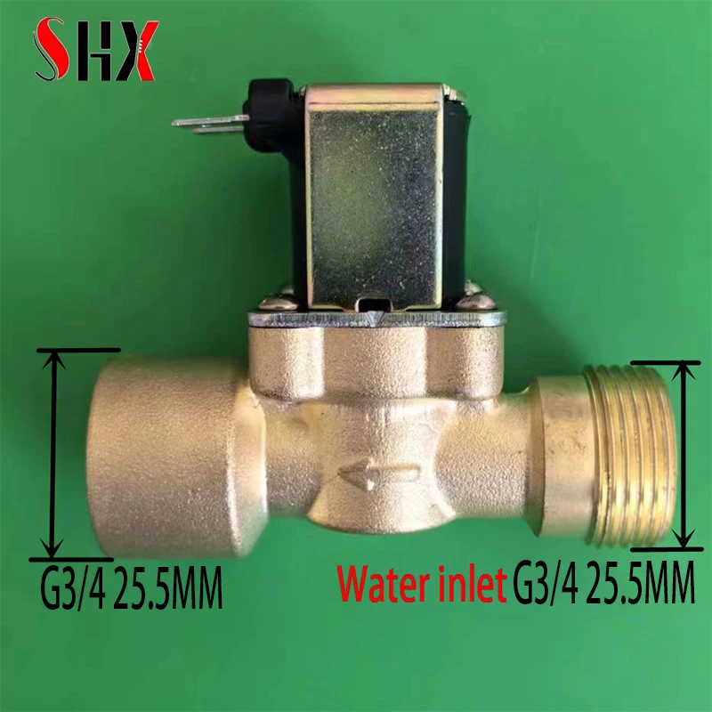 34MaleToFemaleNormallyClosedElectricBrassSolenoidValve