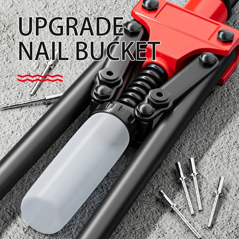 Heavy Duty Riveter Set Home Improvement Tools sPop Rivet Gun and Blind Rivets Assortment Kit Hand Tools - Image 6