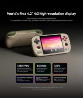 AYANEO Pocket AIR Mini Console de Jeu Rétro Portable avec Écran 4,2 pouces 4:3, Joysticks et Triggers Hall, MTK Helio G90T 5