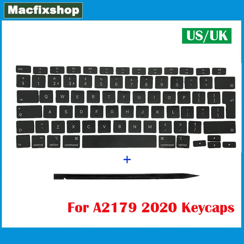 Nuova Tastiera Per Laptop A2179 Us Key Cap Caps 2020 Anno Per Macbook Air Retina 13 "A2179 Uk Key Caps Mc3302 Sostituzione