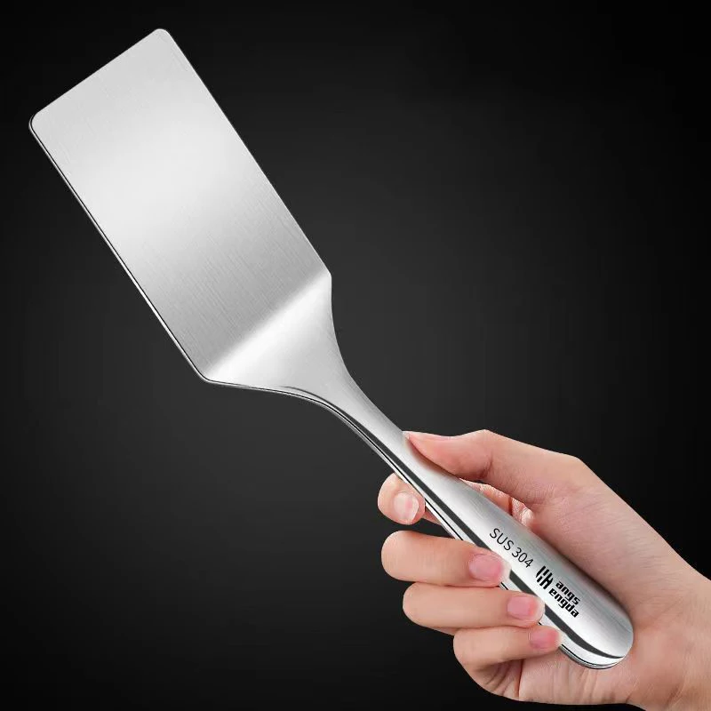 Cuisine Spatula Spoon BBQ Stainless Steel Shovel Ware Frying Pizza Beef Turner Kitchen Tools Gadget Cocina Accessories Kuchnia