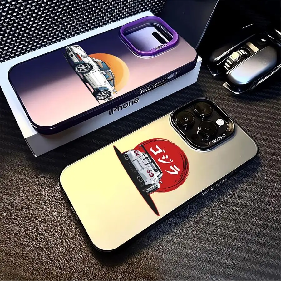 Sports Racing Drift Car Anti-Fall Matte Phone Case