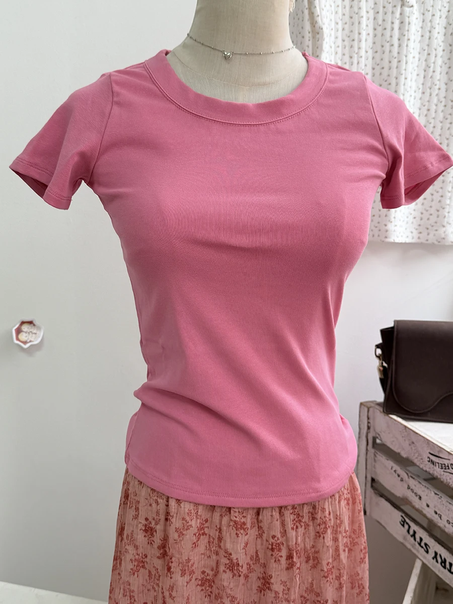 ตัวเลือกสินค้า เสื้อผ้าฝ้ายลายพราง วินเทจ Y2K เข้ารูป