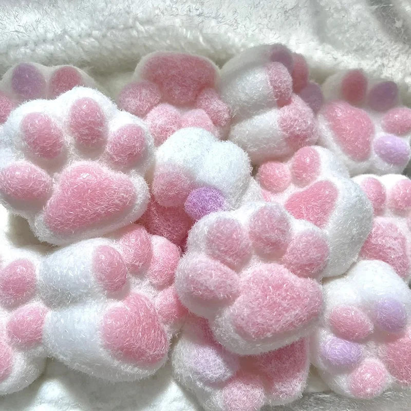 Silicone Mold Cat Paw Jar Clay Silicone Molds DIY Handmade Home Storage Box Gypsum Plaster Resin Mold Candle Jewelry Organizer Making Mould