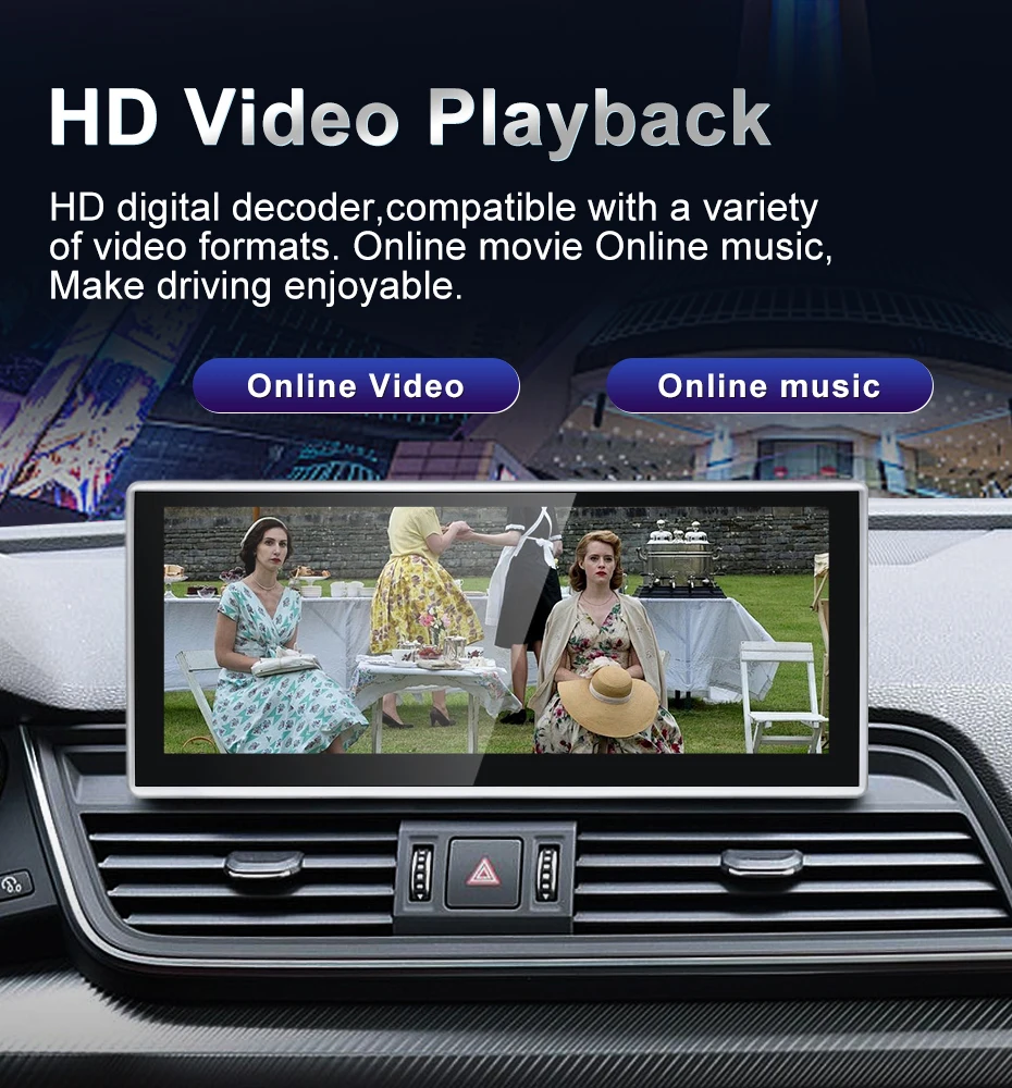 Qualcomm Snapdragon 680 6225 Silvery 2.4GHz Wireless CarPlay Auto For AUDI Q5 Ca
