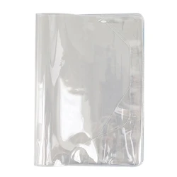 PVC Transparent Waterproof Sleeve for Notebooks and Planners (A6 book sleeve)
