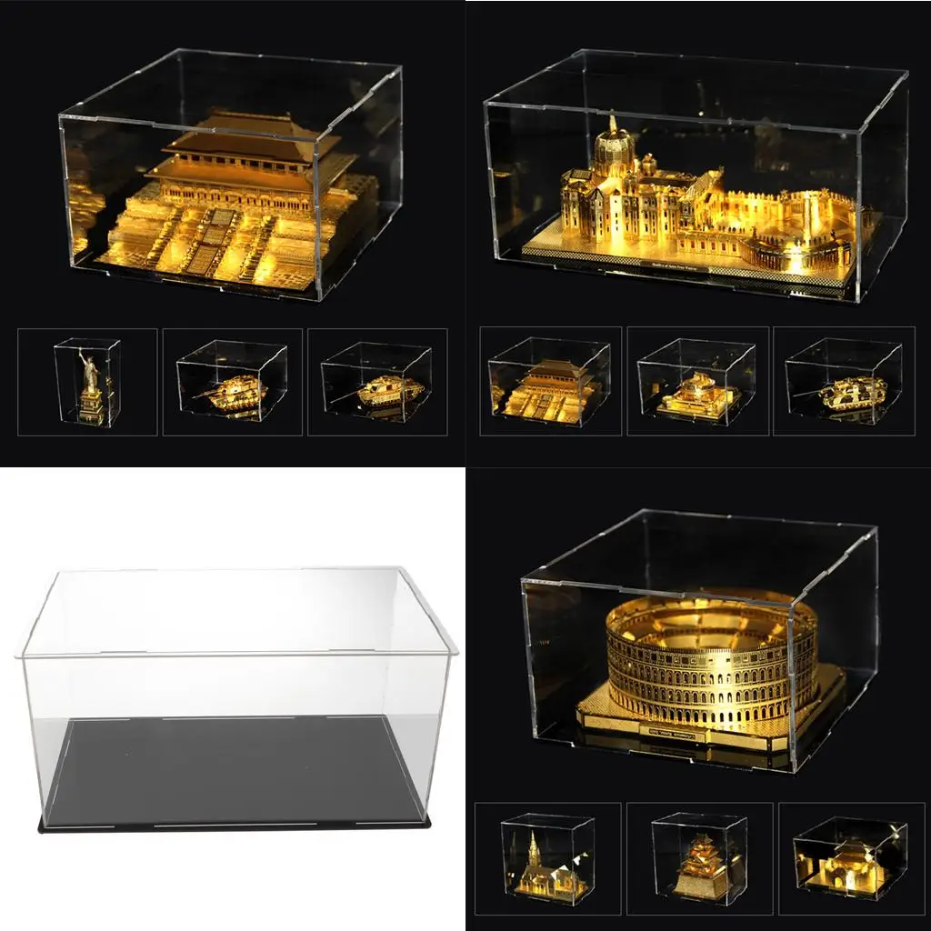 Acrylic Display Case Action Figures Toys Storage Case Container