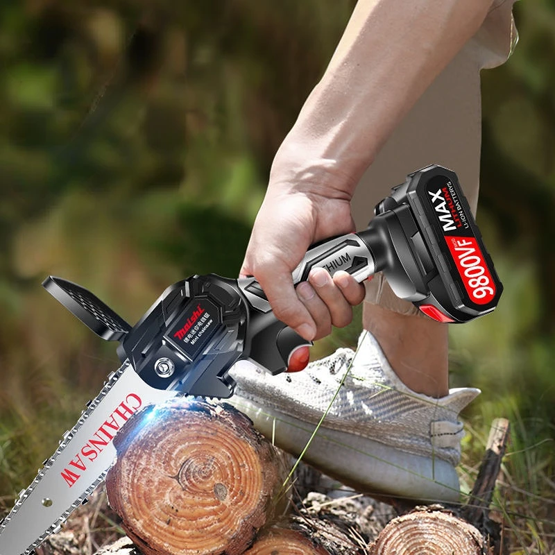 6 Inch Onehanded lithium chainsaw Powerful Electric Chainsaw Chain