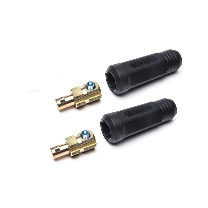 DKJ35-50 2Pcs/set MMA-250 200 160 130 A IGBT Inverter Welding Machine Welder Socket Port Cable Quick Connectors Accessories